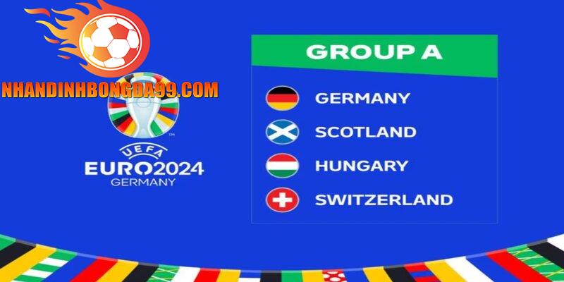 Đội tuyển Đức euro 2024 được đánh giá dễ thở tại bảng A